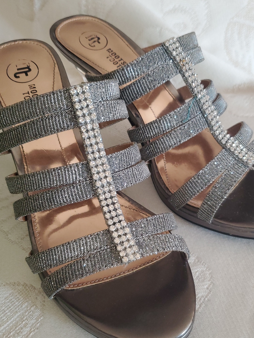 Mootsies Tootsies Sparkly Heeled Sandal